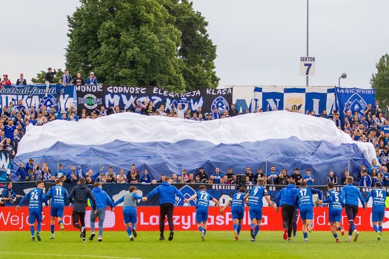 Football. Fortuna I Liga. Ruch Chorzow - Motor Lublin. 29.05.2022