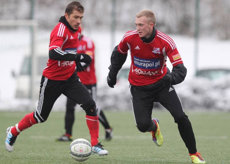 Football. Sparing. Podbeskidzie Bielsko-Biala - GKS Katowice. 12.01.2013