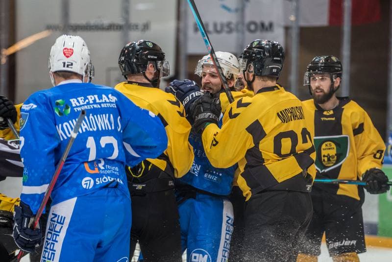 Ice Hockey. Polska Hokej Liga. GKS Katowice - Re-Plast Unia Oswiecim. 03.04.2022