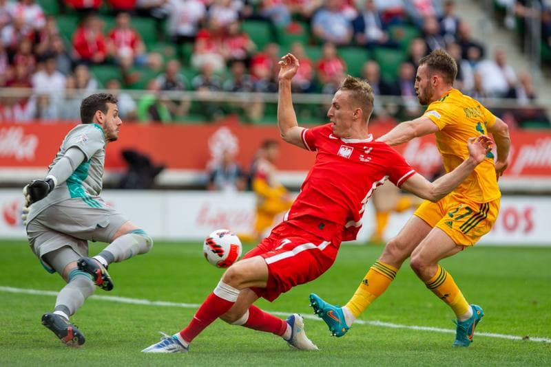 Football. UEFA Nations League. Poland - Wales. 01.06.2022
