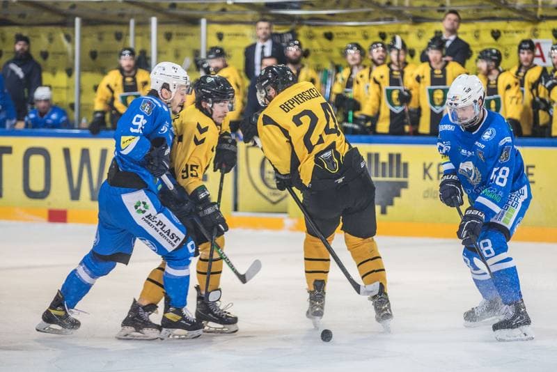 Ice Hockey. Polska Hokej Liga. GKS Katowice - Re-Plast Unia Oswiecim. 03.04.2022
