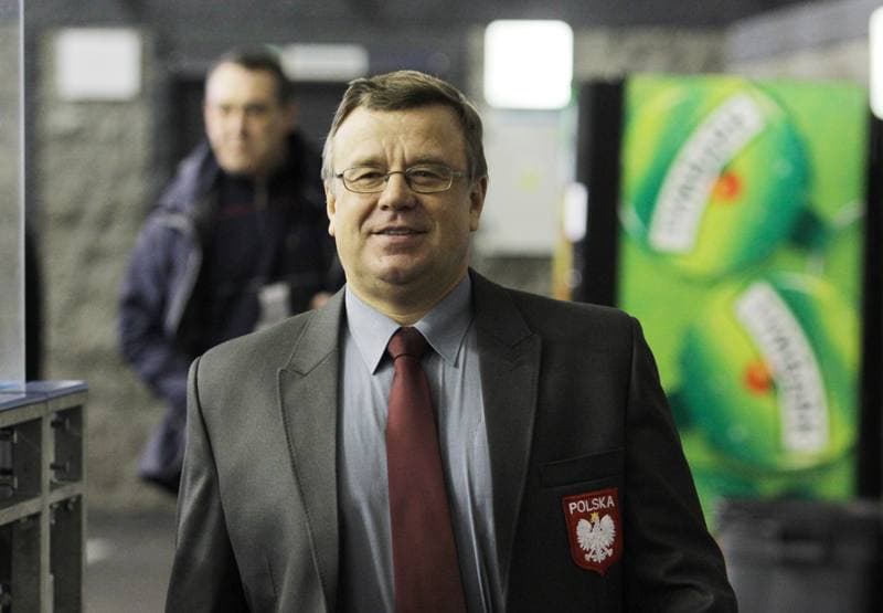 Ice Hockey. Poland national team. Press Conference. 07.02.2013