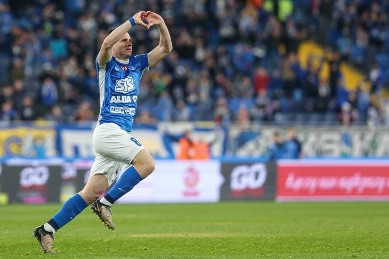 Football. Betclic I Liga. Ruch Chorzow - Warta Poznan. 25.10.2024