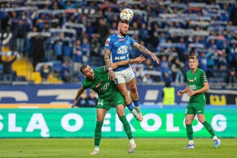 Football. Betclic I Liga. Ruch Chorzow - Warta Poznan. 25.10.2024