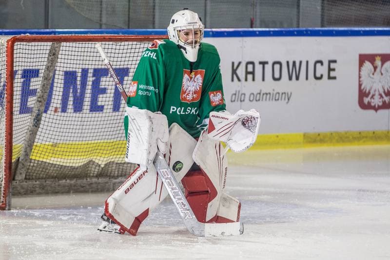 Ice Hockey. Poland national team. Training. 04.04.2022