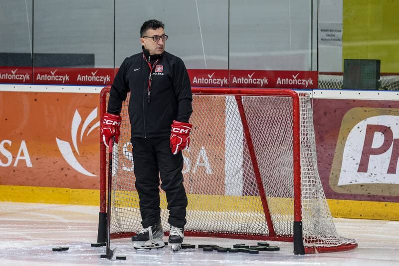 Ice Hockey. Poland national team. Training. 03.11.2024