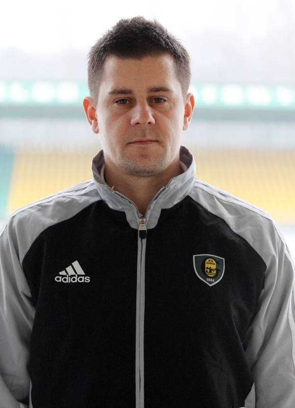Football. GKS Katowice. Training. 14.02.2013
