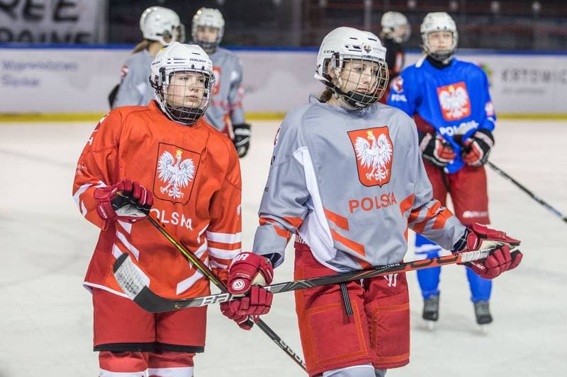 Ice Hockey. Poland national team. Training. 04.04.2022