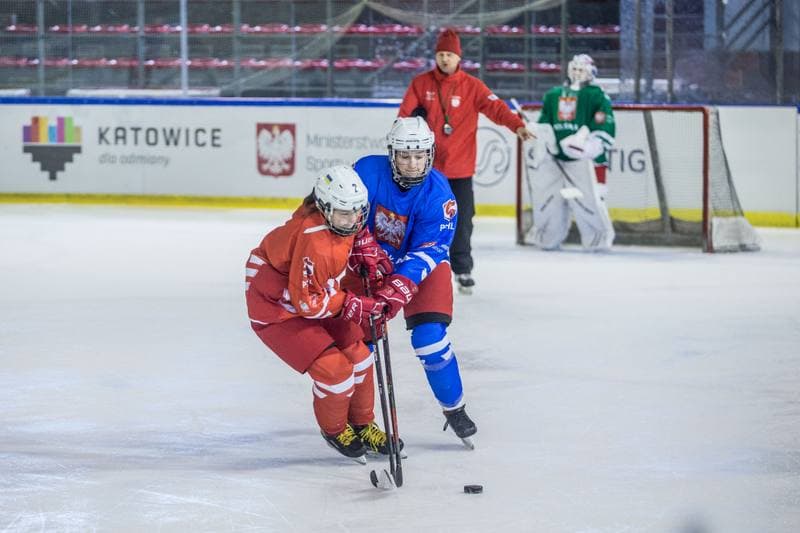 Ice Hockey. Poland national team. Training. 04.04.2022