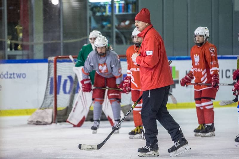 Ice Hockey. Poland national team. Training. 04.04.2022