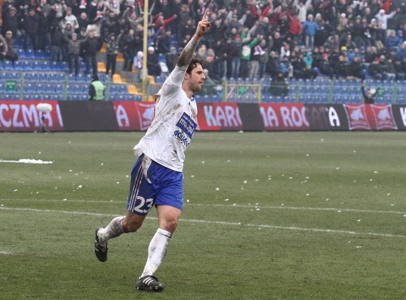 Football. T-Mobile Ekstraklasa. Podbeskidzie Bielsko-Biala - Jagiellonia Bialystok. 23.02.2013