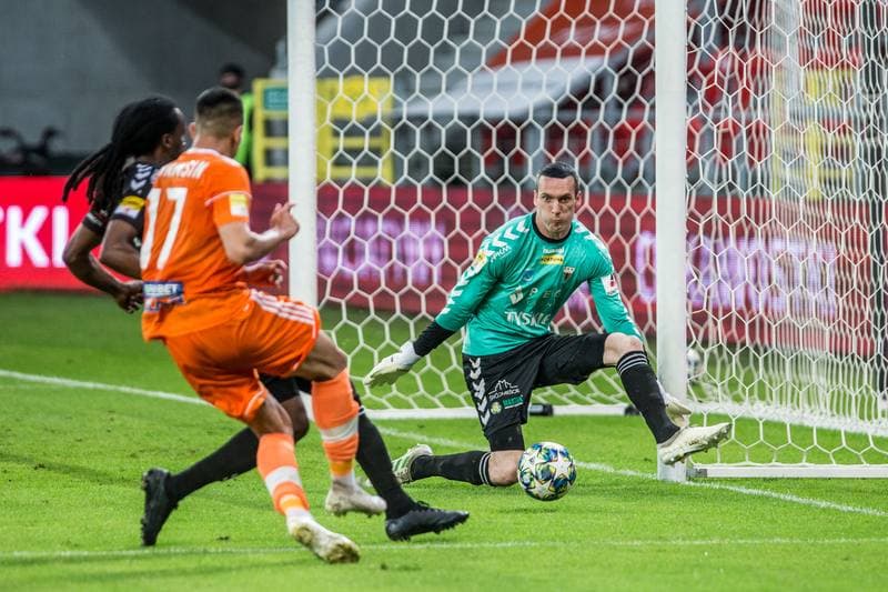 Football. Fortuna I Liga. GKS Tychy - Bruk-Bet Termalica Nieciecza. 01.07.2020