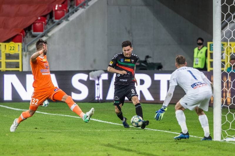 Football. Fortuna I Liga. GKS Tychy - Bruk-Bet Termalica Nieciecza. 01.07.2020