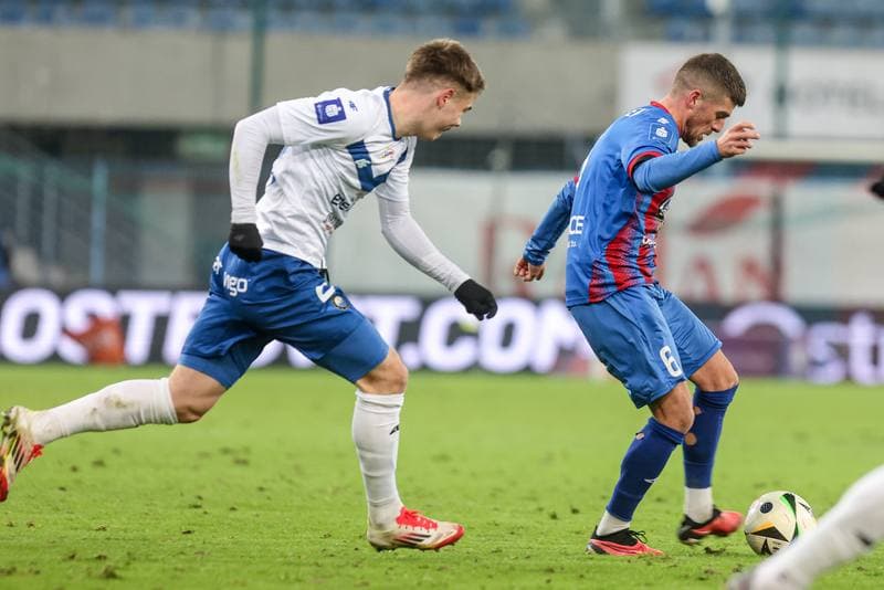Football. PKO BP Ekstraklasa. Piast Gliwice - Stal Mielec. 21.02.2025