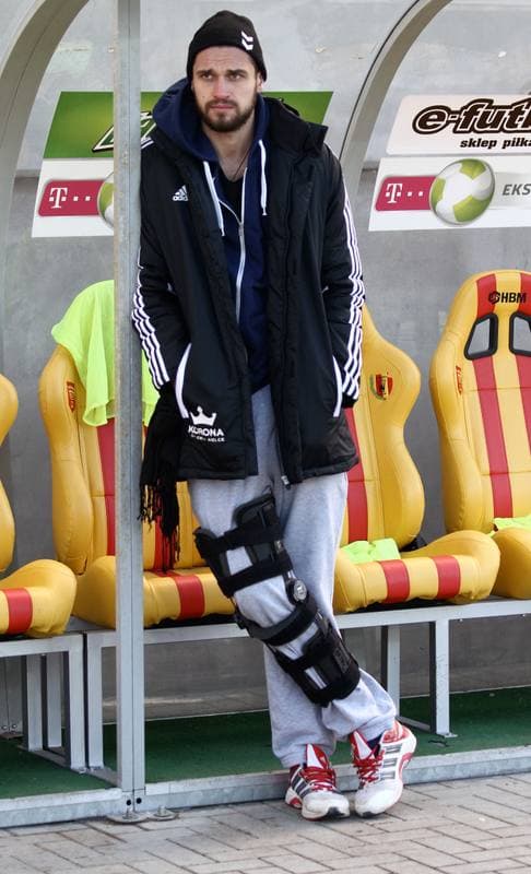 Football. T-mobile Ekstraklasa. Korona Kielce - Ruch Chorzow. 16.03.2013