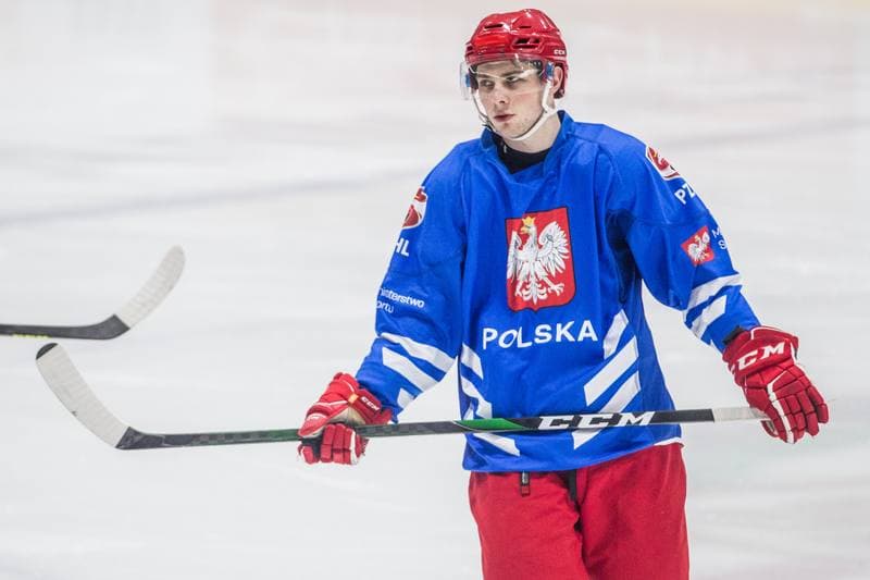 Ice Hockey. Poland national team. Training. 06.04.2022