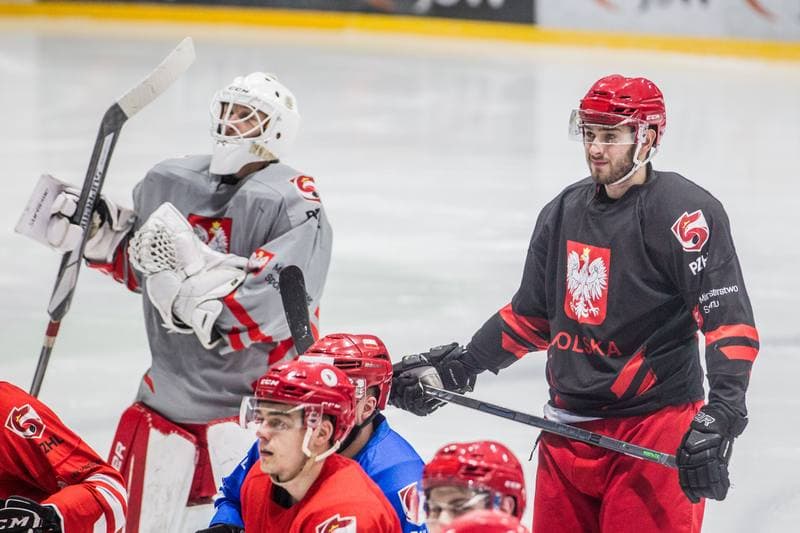 Ice Hockey. Poland national team. Training. 06.04.2022
