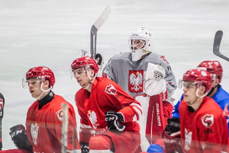 Ice Hockey. Poland national team. Training. 06.04.2022