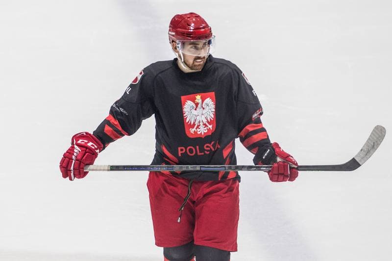Ice Hockey. Poland national team. Training. 06.04.2022