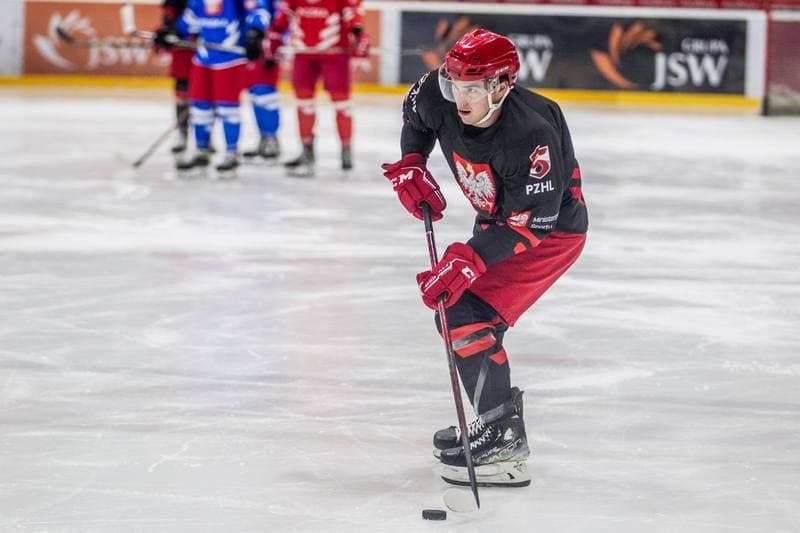 Ice Hockey. Poland national team. Training. 06.04.2022