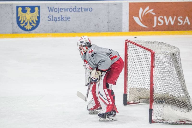 Ice Hockey. Poland national team. Training. 06.04.2022