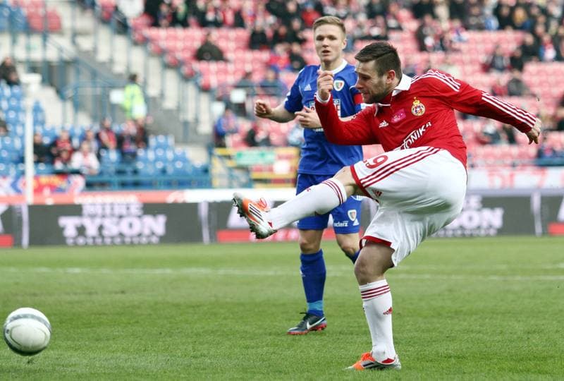 Football. T-mobile Ekstraklasa. Wisla Krakow - Piast Gliwice. 07.04.2013