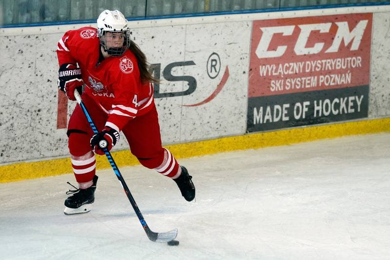 Ice Hockey. Slaska Liga Mlodzikow. Polonia Bytom - Reprezentacja Polski Kobiet. 06.09.2018