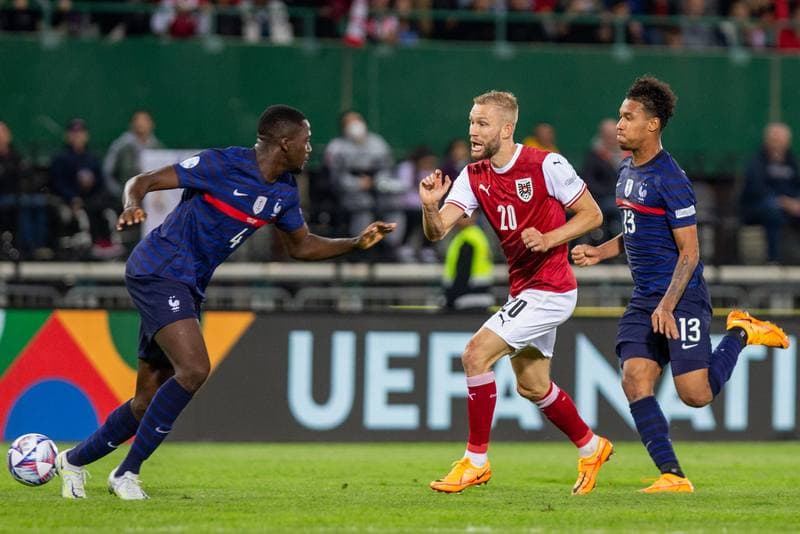 Football. UEFA Nations League. Austria - France. 10.06.2022