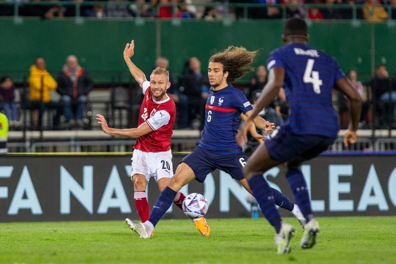 Football. UEFA Nations League. Austria - France. 10.06.2022