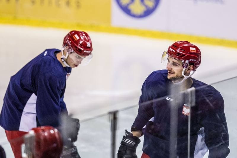 Ice Hockey. Poland national team. Training. 15.12.2020