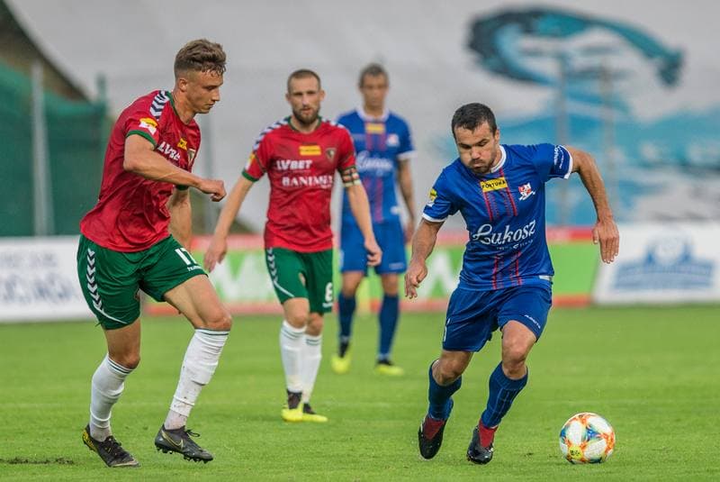 Football. Fortuna I Liga. Zaglebie Sosnowiec - Podbeskidzie Bielsko-Biala. 27.07.2019