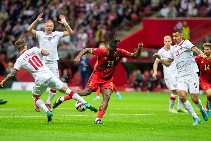 Football. UEFA Nations League. Poland - Belgium. 14.06.2022