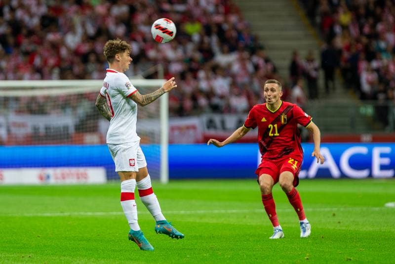 Football. UEFA Nations League. Poland - Belgium. 14.06.2022