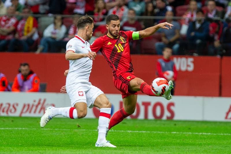 Football. UEFA Nations League. Poland - Belgium. 14.06.2022