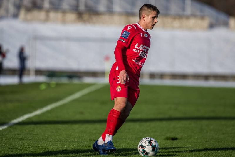 Football. Sparing. Zaglebie Sosnowiec - Wisla Krakow. 20.01.2021