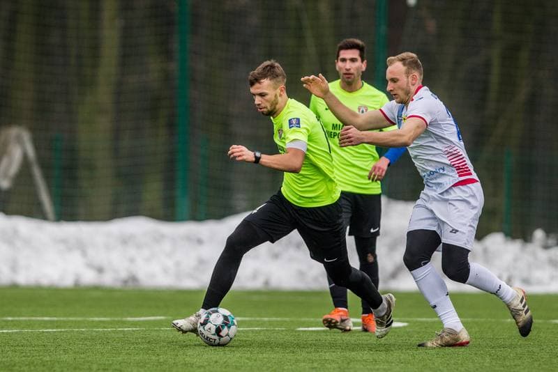 Football. Sparing. Odra Opole - Puszcza Niepolomice. 22.01.2021