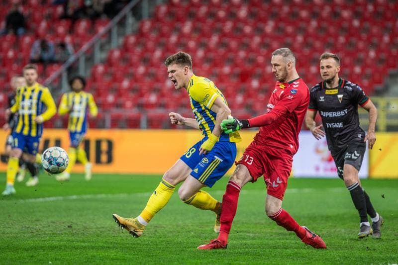Football. Fortuna I Liga. GKS Tychy - Arka Gdynia. 07.04.2022