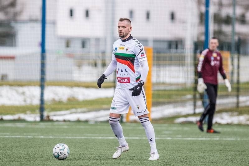 Football. Sparing. GKS Tychy - Fotbal Trinec. 23.01.2021