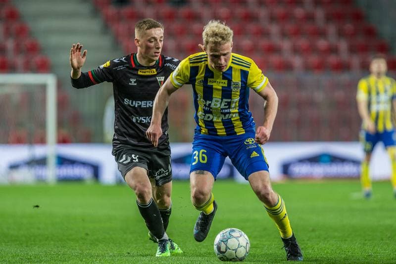 Football. Fortuna I Liga. GKS Tychy - Arka Gdynia. 07.04.2022