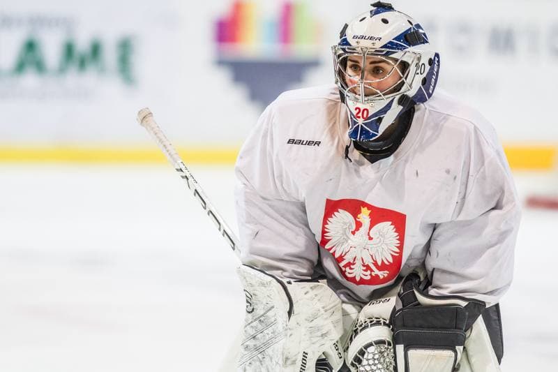 Ice Hockey. Poland national team. Training. 24.09.2019