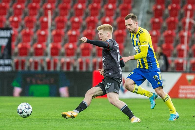 Football. Fortuna I Liga. GKS Tychy - Arka Gdynia. 07.04.2022