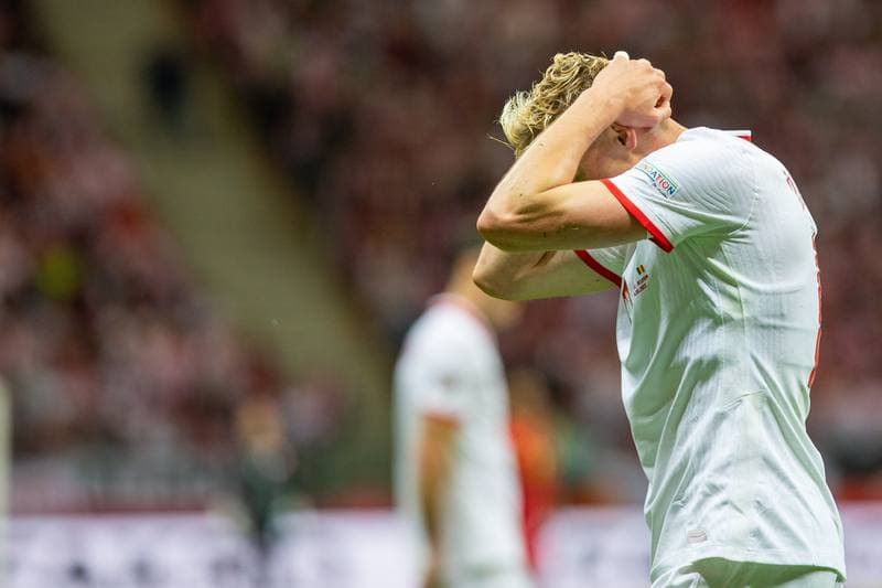 Football. UEFA Nations League. Poland - Belgium. 14.06.2022
