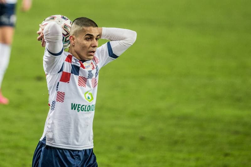 Football. PKO BP Ekstraklasa. Gornik Zabrze - Lech Poznan. 30.01.2021