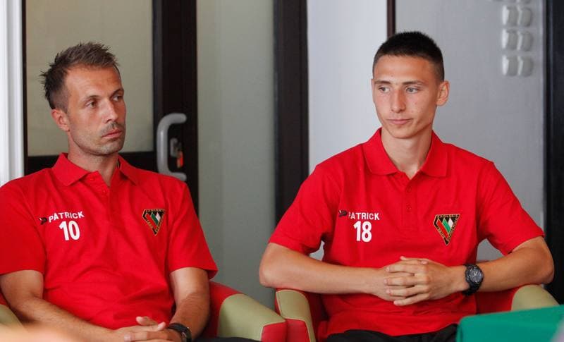 Football. Zaglebie Sosnowiec. Press Conference. 31.07.2014
