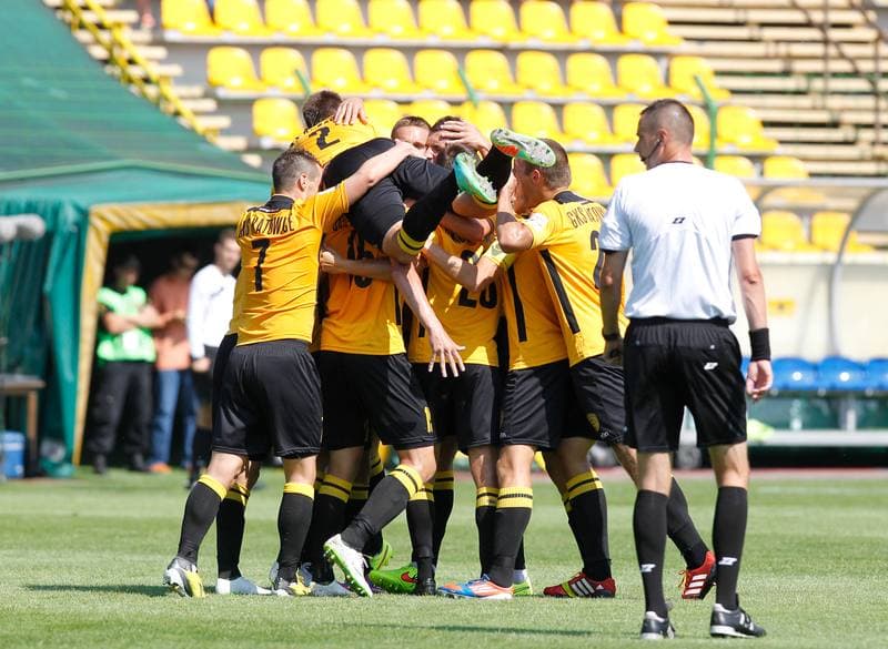 Football. I Liga. GKS Katowice - Widzew Lodz. 02.08.2014