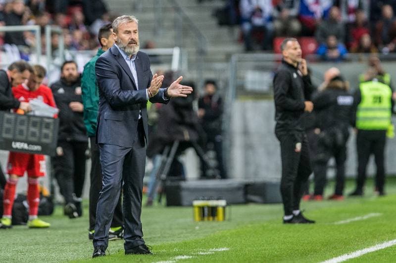 Football. Euro 2020 Qualifiers. Slovakia - Wales. 10.10.2019