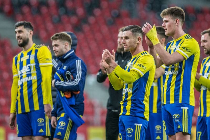 Football. Fortuna I Liga. GKS Tychy - Arka Gdynia. 07.04.2022