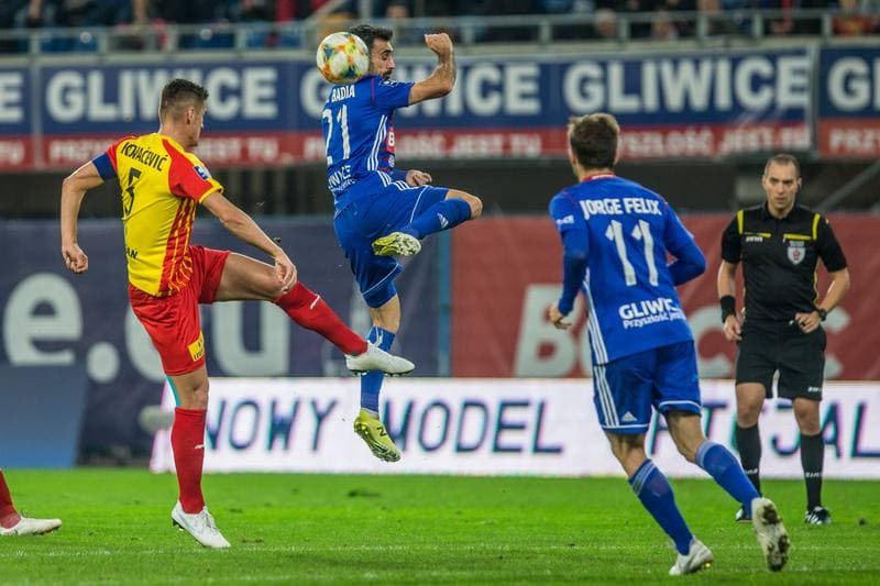 Football. PKO BP Ekstraklasa. Piast Gliwice - Korona Kielce. 26.10.2019
