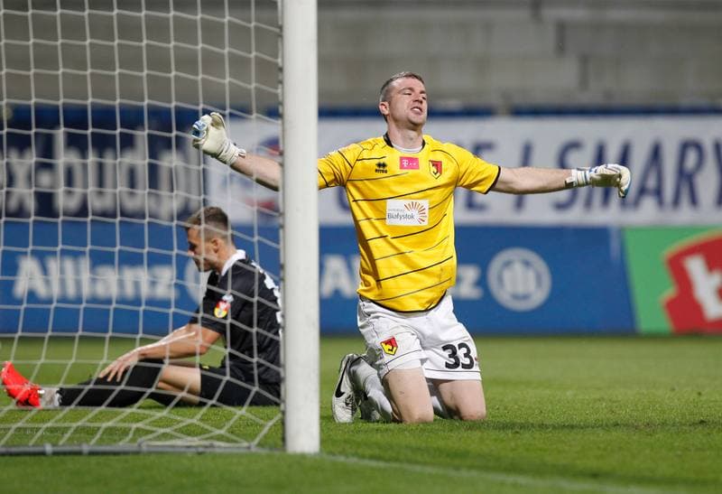 Football. T-Mobile Ekstraklasa. Gornik Zabrze - Jagiellonia Bialystok. 08.08.2014