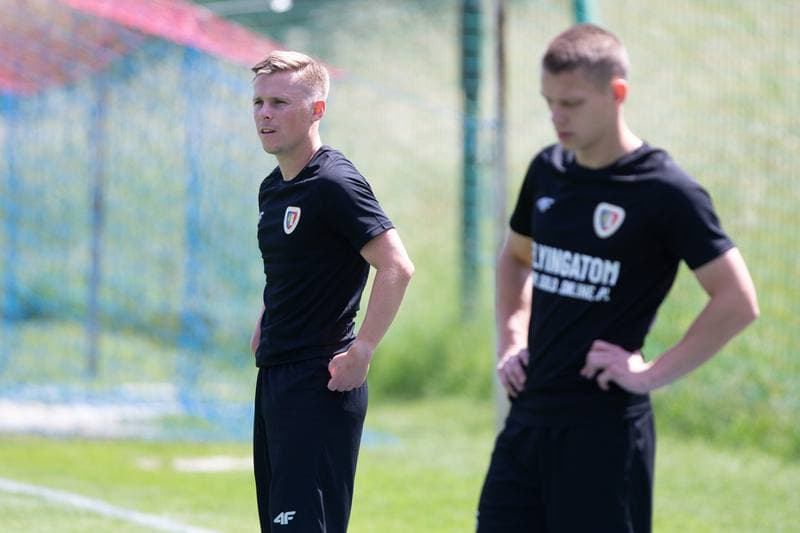Football. Piast Gliwice. Training. 15.06.2022